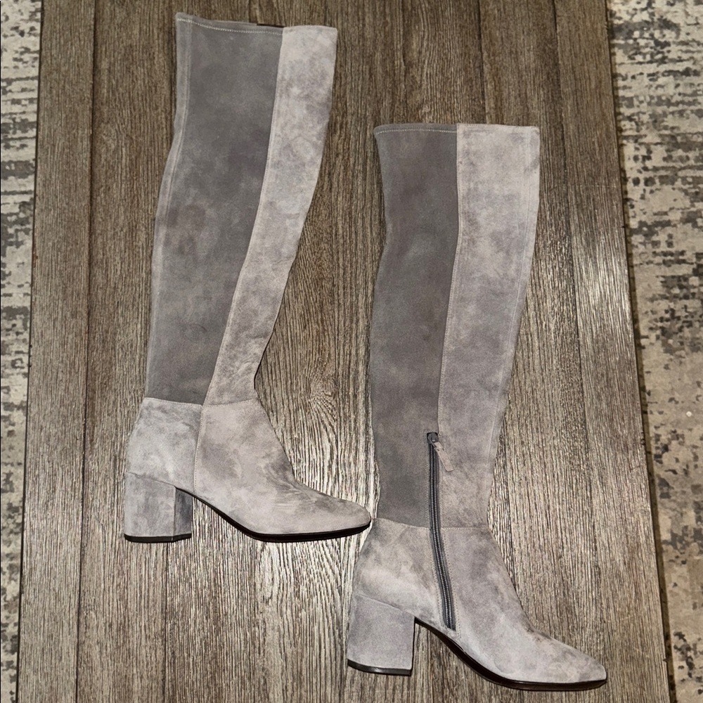 Cole Haan ELNORA OTK BOOT STORMCLOUD SUEDE